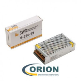 AC/DC преобразователь   12V/20.8A 250W IP20 S-250-12 SWG