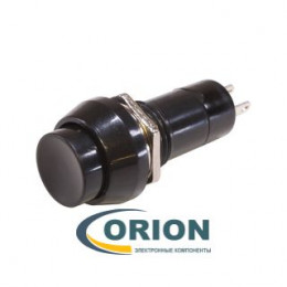 Кнопка PBS-11A OFF-ON 250V 1A черная