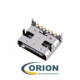 USBA 3.1 С Розетка на плату  6pin SMT