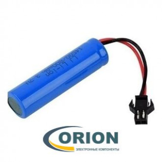 Аккумулятор  800mAh 3.7V 14500 с проводом 2 pin