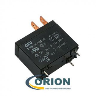 Реле OMIF-S-124LM 24VDC 16A 1C = JQX-21F-24VDC