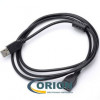 Шнур USB A штекер - USB A гнездо  3.0м (v2.0, ферритовый фильтр) PREMIER