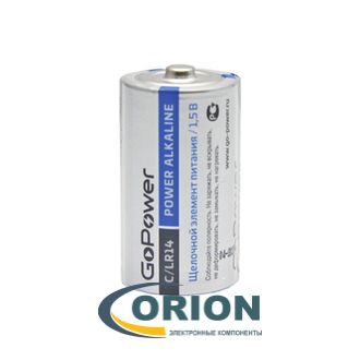 Батарейка LR14/C/343A 1.5V GO POWER