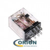 Реле JQX-13F 220VAC 10A 2C (Mark: LY2) с индикатором = LY2NJ, HLS-13F-2