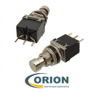 Кнопка PBS-24-112P (SPDT) ON-(ON) 250V 2A