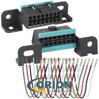 OBD-II Гнездо 16 контактов на панель OBD-16-ST04