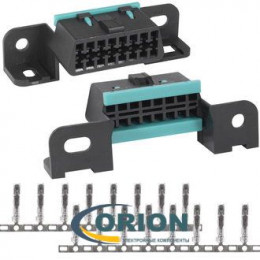 OBD-II Гнездо 16 контактов на панель OBD-16-ST01