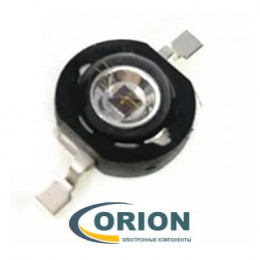Светодиод без платы Emitter 3W инфракрасный (940nm) 120° IR