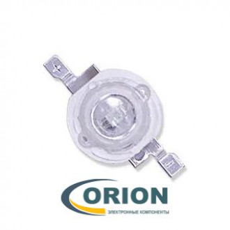 Светодиод без платы Emitter 1W синий (30Lm) 460-470nm