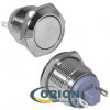 Кнопка GQ19F-10/J/N = QN19-D1 OFF-(ON) 250V 3A IP65 (плоская/клеммы)