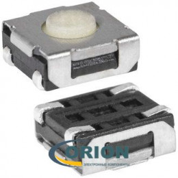 Кнопка KAN0647-0341W 4 вывода SMD (6.5х6.2х2.5)