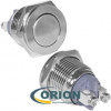 Кнопка GQ16PF-10/N = QN16-A1 (PBS-28B-2 D-16 mm) OFF-(ON) 250V 3A IP65 (плоская/винт)