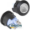 Кнопка GQ16F-10/PC OFF-(ON) 250V 3A IP65 (плоская/винт)