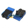 Микропереключатель SX-06(SX-A1-WS) ON-(ON) 48V 0.5A синий