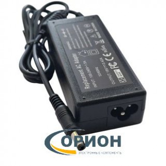 Блок питания 19V/3.42А (5.5х2.5) для ноутбука без сетевого шнура