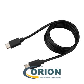 Шнур USB Type-C штекер - USB Type-C штекер 1.0м 2А Rexant черный