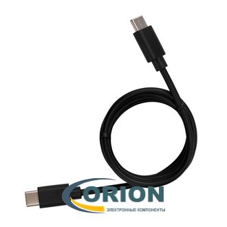 Шнур USB Type-C штекер - USB Type-C штекер 1.0м 3А Rexant черный