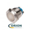 Кнопка PBS-28B-2 D-19 mm OFF-(ON) 250V 3A IP65 (плоская/винт)