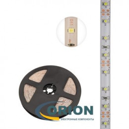 Светодиодная лента герметичная 2835 белая холодная, 60LED/м, 8мм IP65 12V 1 метр
