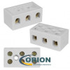 Клемма винтовая керамическая 3x2 контакта КВК-3-16 400V 16A RUICHI