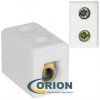 Клемма винтовая керамическая 1x1 контакт КВК-1-10 400V 10A RUICHI