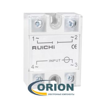 Реле Реле твердотельное SSR-40AA-H 80-250VAC 1C RUICHI