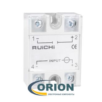 Реле Реле твердотельное SSR-25DD 3-32VDC 1C RUICHI