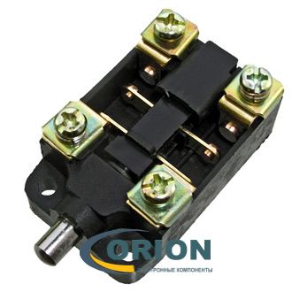 Переключатель, выключатель ВПК2010 (аналог) ON-(ON) 380V 10A с толкателем