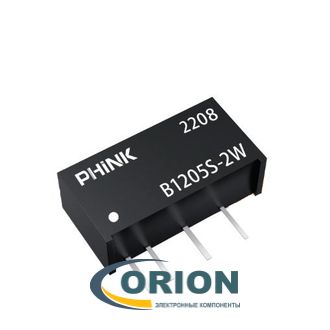 DC/DC преобразователь B1205S-2W 12V в  5V/0.4А PHINK