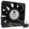 Вентилятор 120х120x38mm DC 12V 4.80A (качения) DELTA ELECTRONICS PFC1212DE с гибким отводом 30мм 8 pin + светод