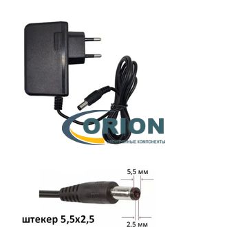 Блок питания  5V/2А (5.5х2.5) W050V020 MAN WELL