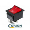 Переключатель, выключатель RWB-502 = SC767 = IRS-201-1C ON-OFF 250V 20A 4 pin (красный)