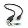 Шнур USB A штекер - USB mini-B(5P) штекер 0.2м REXANT