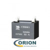 Конденсатор CBB61 (МБГЧ)   2.7uf 450V (±5%) 38х17х28 клеммы полипропиленовый JYUL