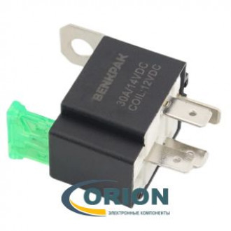 Реле NVFSA30DC12 w/ FUSE 12VDC 30A 40A 1C