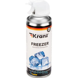 Аэрозоль-охладитель FREEZER сжиженный газ 400мл KRANZ