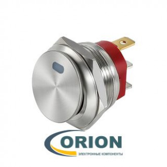 Переключатель, выключатель IBR22A-R 220V белая подсветка OFF-ON 250V 15A IP65 (клеммы)