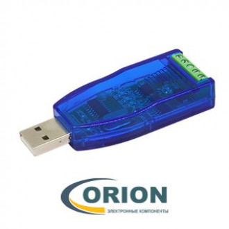 Переходник Адаптер USB A штекер - RS-485 5pin гнездо E810-RS485-U01 (CH340)