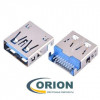 USBA 3.0 Розетка на плату 9pin SMT (5)
