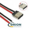 USB Type-C Розетка с проводом  60мм