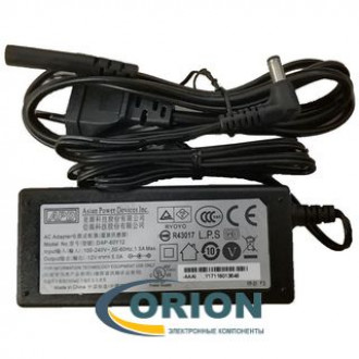 Блок питания 12V/5А (5.5x2.5) DAP-60Y12 с сетевым шнуром