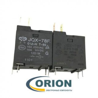 Реле JQX-78F-012-H 012-H 12VDC 16A 1C