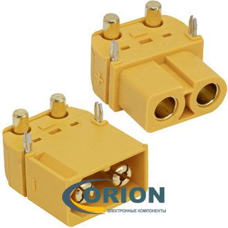 Комплект разъемов M+F 2 pin XT60PW-MR