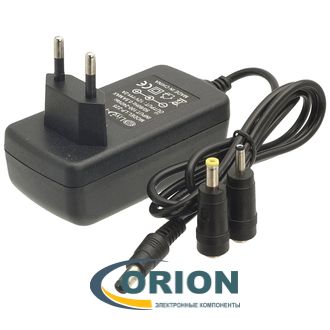 Блок питания 12V/2A (5.5x2.5+4.0х1.7+3.5х1.35) LP-225 Live Power