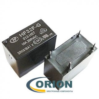Реле HF32F-G/012-HST 12VDC 10A 1C HONGFA