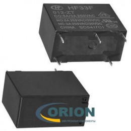 Реле HF33F/012-ZT 12VDC 5A 1C HONGFA