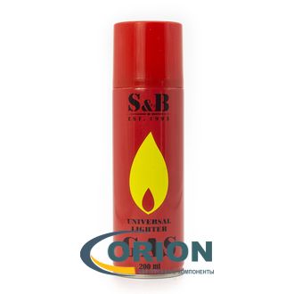 Газ для горелок S&B 200мл