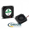Вентилятор турбинный  40х40х10mm DC 12V 0.06А (гидродинамический) USONGSHINE с гибким отводом 200мм 2 pin