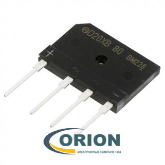 Диодный мост D20XB80 GSIB-5S = GSIB2080, RBV2008, D20SB80