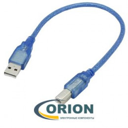 Шнур USB A штекер - USB B штекер 0.3м (v2.0)